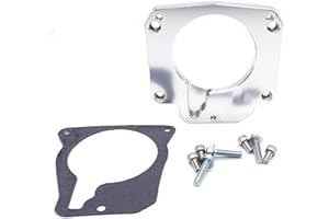 HiSport LS Drive By Wire Throttle Body Adapter 551567 Intake 4-bolt to LS1 3-bolt TB DBW LS2 LH6 L92 L76 LY2 LY5 LY6 LC9 LFA LH8 LMG L98 L9H L20 L94 LZ1 L99 L96 LC8 L77