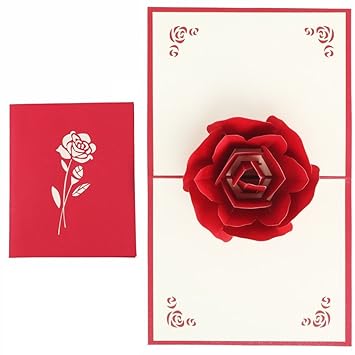 3d Pop Up Greeting Cards Fantastic Flower Handmade Gift Card