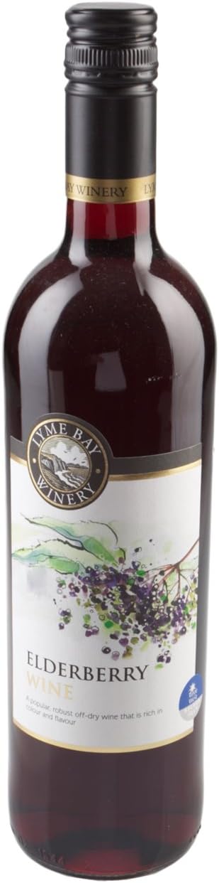 Elderberry Wine by Lyme Bay 75cl Bottle