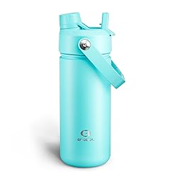 Insulated Water Bottle with Straw - Encool