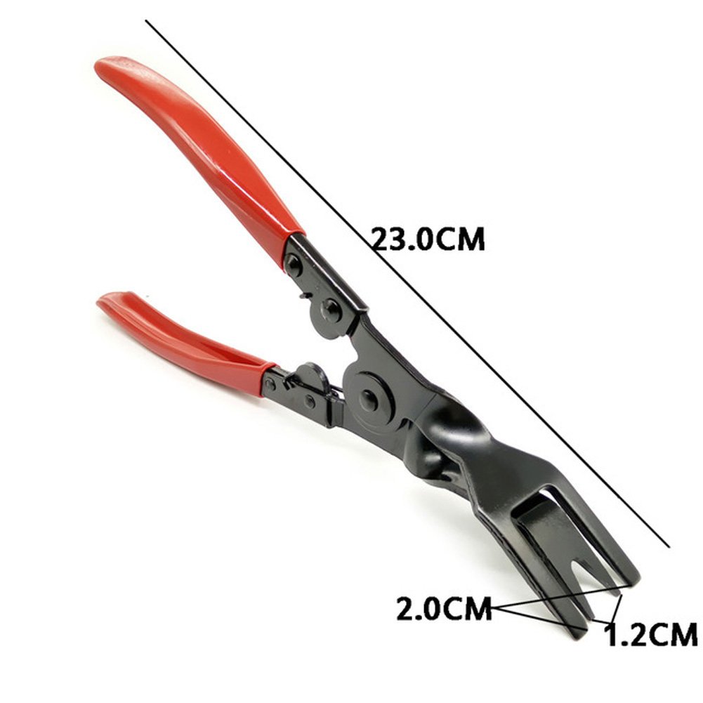 6Pcs Auto Trim Clips Removal Tools, Interior Door Panels Removal Tool Kit Car Repair Body Clip Removal Tool Set,Audio Radio Removal Installation Remover