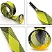 Pack of 4 Mr. Z Casting Fishing Rod Sleeves with 2 Rod Straps Fishing Rod Covers Pole Jacket Rod Socks (Yellow and Black)