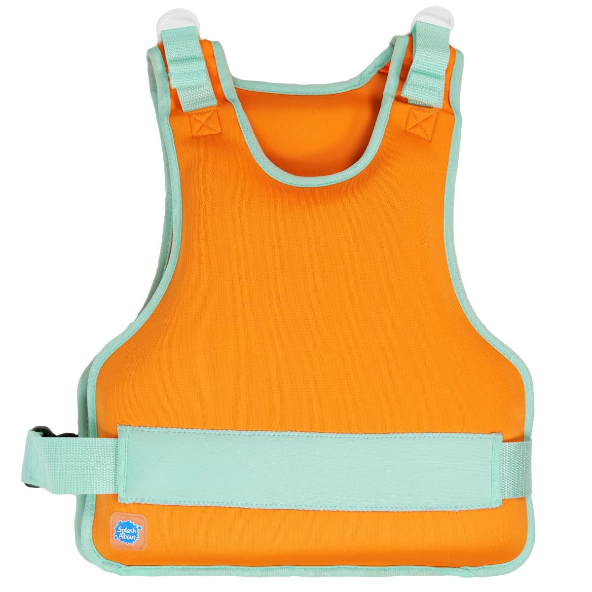Adjustable Swim Vest for Kids Ages 4-8 – Orange – Learn-to-Swim Flotation Aid with Secure Fit for Children, Comfortable & Buoyant