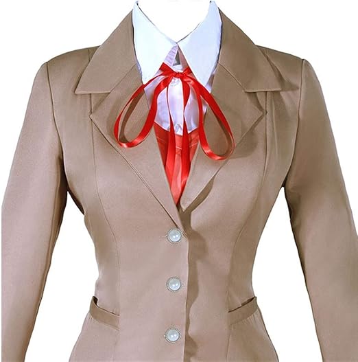 Cosparky Gioco Doki Doki Literature Club Monika Costume Cosplay Costume Di Halloween Uniforme Scolastica Alta Qualita 5 Confezioni Axemedia Com Au