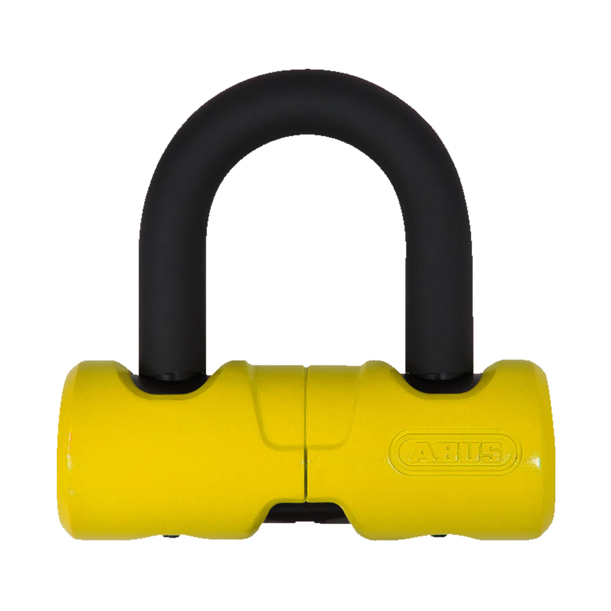 ABUS brake disc lock 405/100HB C/SB - theft protection for light motorbikes and scooters - double locking in the lock body - 12 mm shackle - without alarm - available in yellow and green