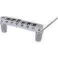 Guyker Guitar Saddle Bridge - Tune-O-Matic Bridges with Studs Replacement for LP EPI 6 String Electric Guitar (GM003, Chrome)