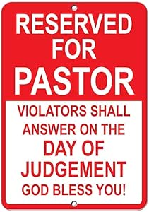 560 WENKLL - Cartel de metal para pastores infractores (8 x 30 cm