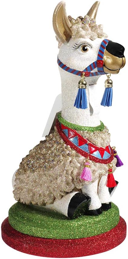 Nutcrackers - Kurt S. Adler Kurt Adler 11.5-Inch Hollywood Llama Nutcracker, Multi