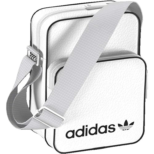 adidas Mini Bag Vint, Bolso Bandolera Unisex Adultos, Blanco (Blanco