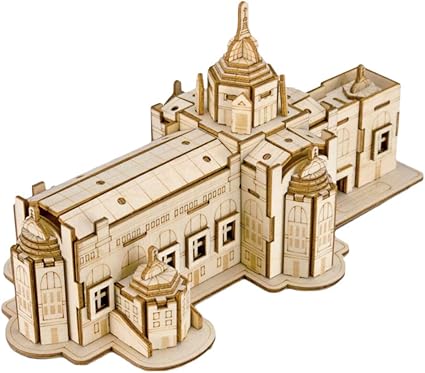 Amazon Com Supvox 3d Jigsaw Puzzles House Wood Mini House Model Diy Funny Jigsaw Educational Board Toy Toys Games