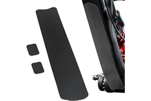 Black PVC Down Tube Protector Sticker – Anti-Hang & Anti-Collision Frame Guard for Road for Bike, Mountain for Bike, Motorcyc