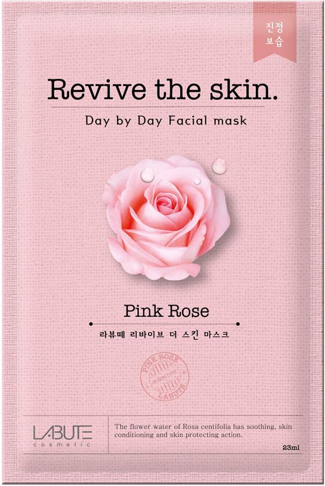 LABUTE Revive The Skin Mask Sheet (Rose mask sheet (10EA))