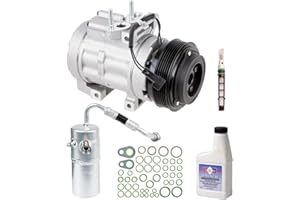 BUYAUTOPARTS! AC Compressor & A/C Kit For Ford F150 F-150 V8 & Lincoln Mark LT 2006 2007 2008 6-groove - Includes Drier, Expansion, Oil & Seals - BuyAutoParts 60-81387RK NEW