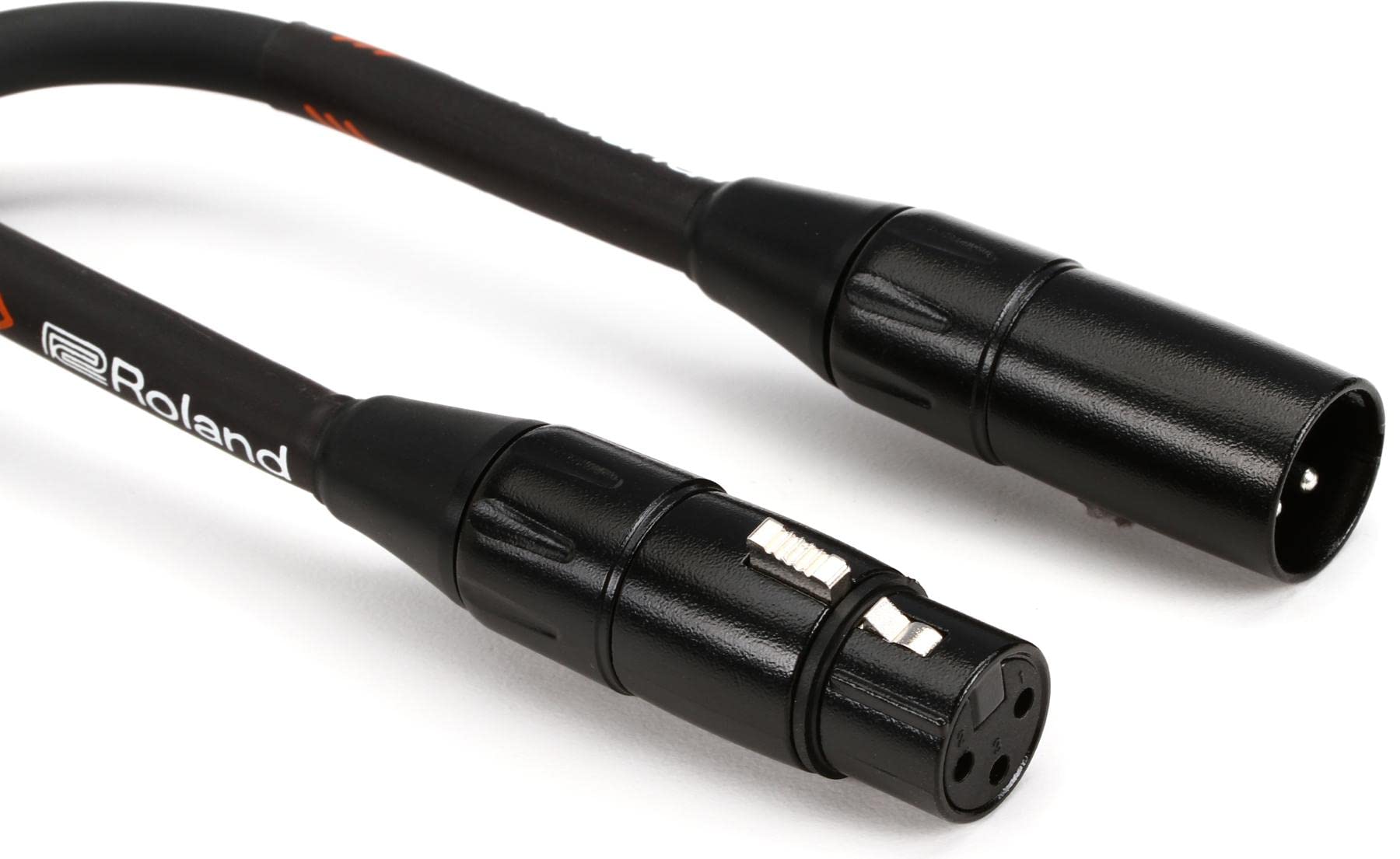 Roland Black Series Heavy-duty XLR Microphone Cable, 5-Feet