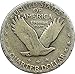 1919 No Mint Mark -1930 U.S. Standing Liberty Silver Quarter Dollar, Circulated Condition (1/4) Seller Average Circulated to Fine