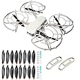 360° Mini 2 Propeller Guard+16Pcs Low-Noise Propellers and Quick-Release Blades Props +1 Pair Propellers Holder for DJI Mini 2/Mini 2 SE/Mini SE/Mini 4K Drone Accessories