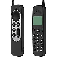 Case Cover Replacement for New Siri 3rd Gen 2022 / 2nd Generation 2021 Apple TV Siri Voice Remote, Silicone Classic Phone-Sha