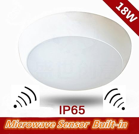liteful 18 W Flush Techo Luz, blanco frío, resistente al agua IP65 ...