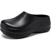 XUEMAX Nursing Shoes for Women Men Breathable Waterproof Slip Resistant Work Clogs, Comfortable Non Slip Healthcare Shoes for Nurses & Hospital Staff, Solid Color Design