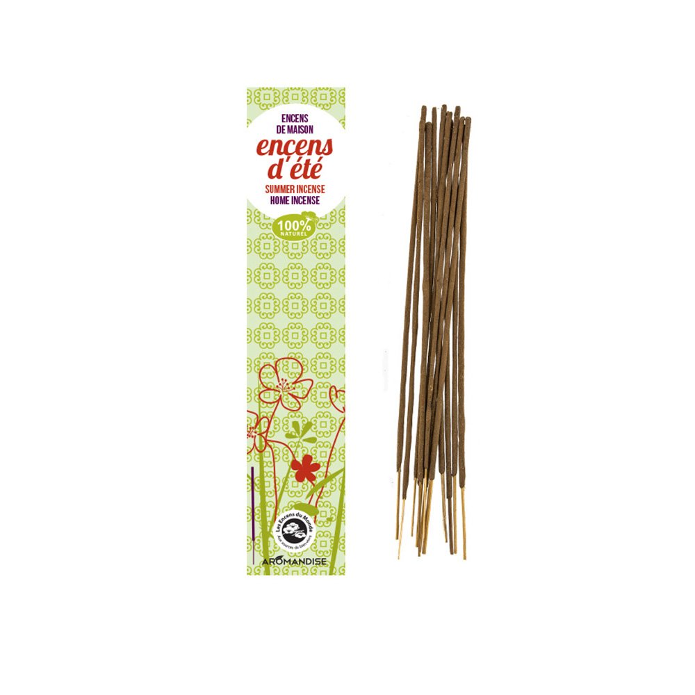 Aromandise MO01 Home Incense Summer Plant Extract, Natural, 28 x 5.5 x 0.5 cm