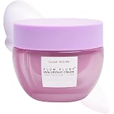 Glow Recipe Plum Plump Hyaluronic Acid Face Cream Moisturizer, Korean Moisturizer for Dry Skin, Plumping + Firming Hydration, Polyglutamic Acid + Peptides, Refillable (50ml)