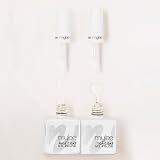 Mylee MyGel Top & Base Coat 2x10ml UV/LED Soak-Off Gel Finish view 4