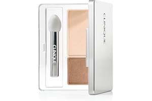 Clinique All About Shadow Duo Eye Shadow Makeup | Safe For Sensitive Eyes | Buildable + Long-Wearing Color | Smooth, Easy Application | Buildable + Long-Wearing Color | Smooth, Easy Application