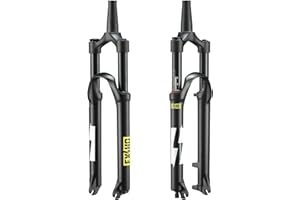 NERO CYCLE 27.5/29 Air MTB Suspension Fork, Travel 120mm Rebound Adjust Straight/Tapered Tube 28.6mm QR 9mm Manual/Remote Lockout Mountain Bike Forks, Ultralight Gas Shock XC Bicycle