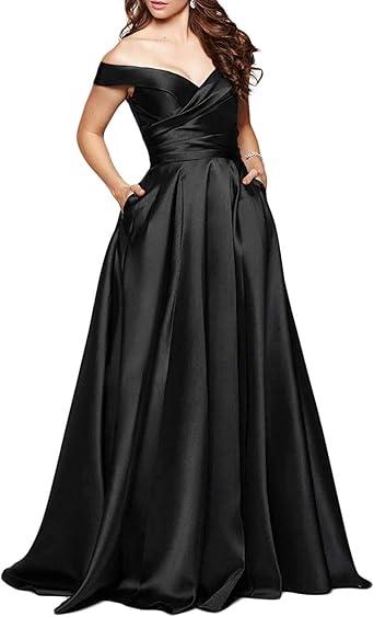 ruched evening gowns