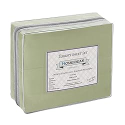 HOMEIDEAS 6 Pieces Lightweight Easy Care Microfiber