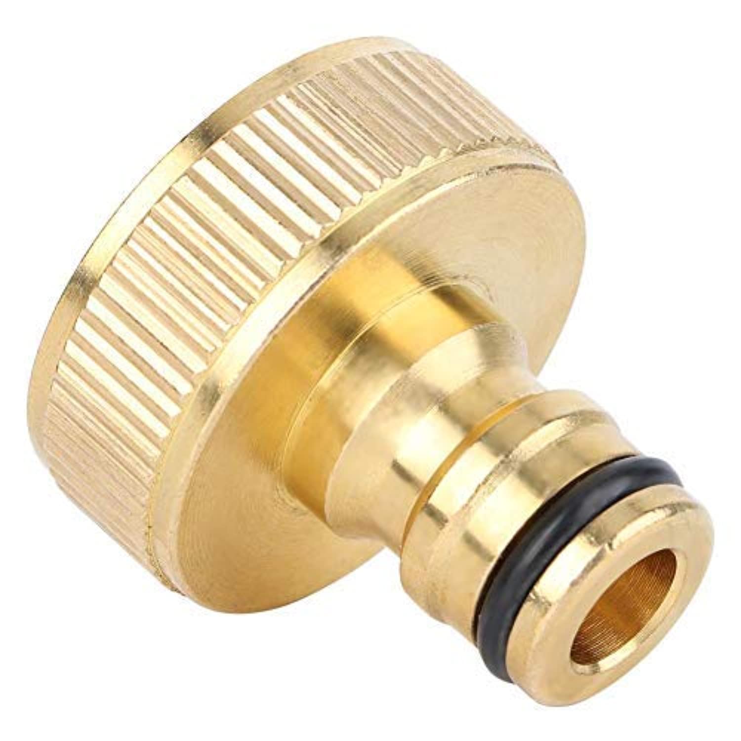 Hose Connector Garden Faucet Adapter Water Pipe Copper 1.4 inch Female Thread Quick Washer Accessories for Indoor Outdoor