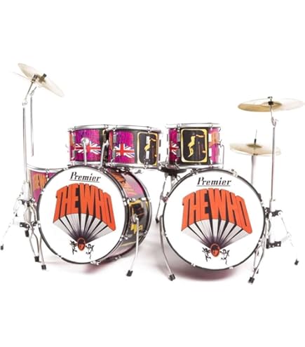 Amazon.com: AXE HEAVEN Joey Jordison Signature Miniature Drum Set