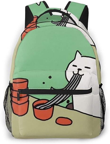 Amazon Co Jp デイパック バックパック リュックサック 鞄 リュック 漫画 かわいい 猫柄 ネコ ビジネスリュック バッグ Bag 大容量 軽量 通勤 通学 学生 旅行 出張 男女兼用 アウトドア おしゃれ 人気 ギフト シューズ バッグ