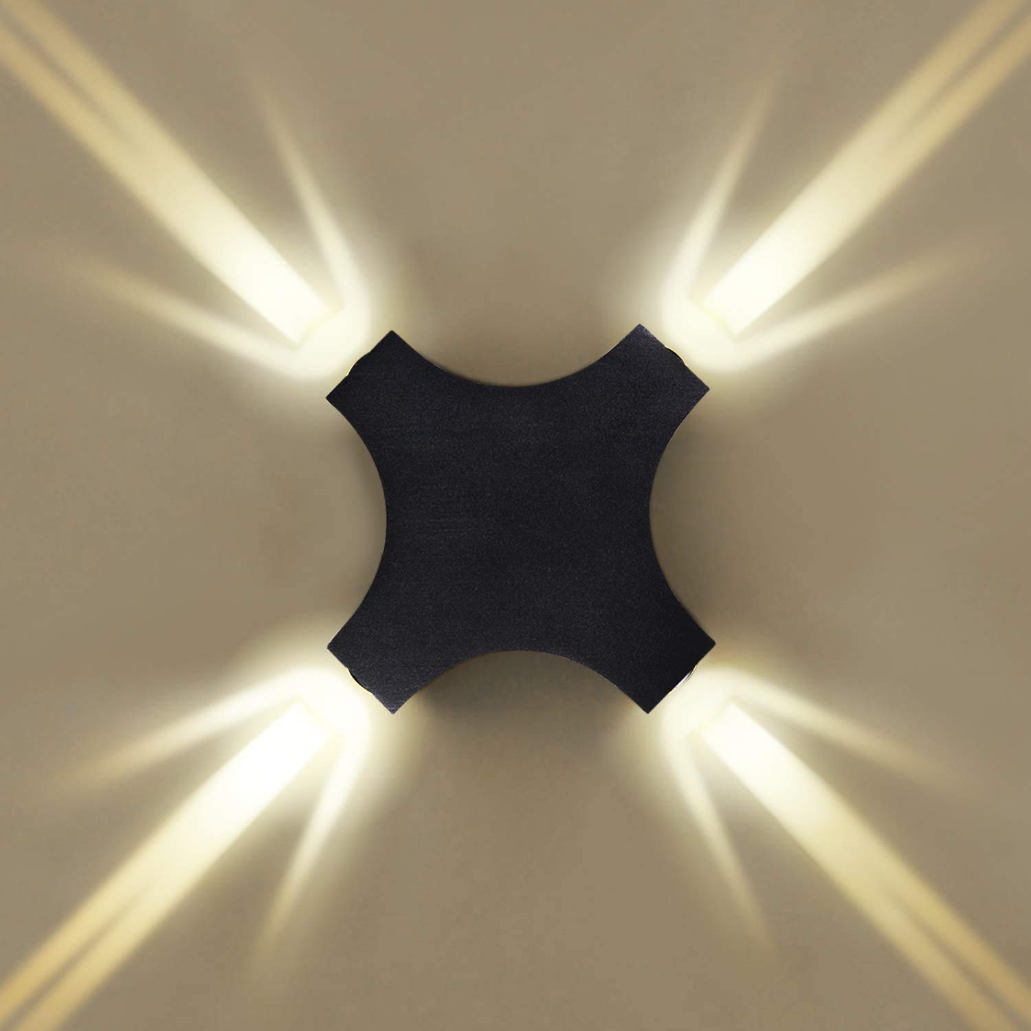 Stylish 8W Led Up Down Wall Light Waterproof LED Wall Light Sconce Aluminium LED Wall Spot Light Bedroom Night Lamp for Living Room, Lobby, Bathroom Wall Wash Lights Picture Down-Lighter