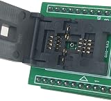Hopbucan QFN8 DFN8 WSON8 Programming Socket 1.27mm IC 6x8mm ZIF Test Adapter view 3