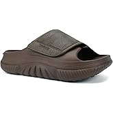 COFACE Mens Recovery Sandals Man Orthopedic Plantar Fasciitis Walking Outdoor Slides for Men Comfort Adjustable Thick Cushioned Orthotic Size 7-15