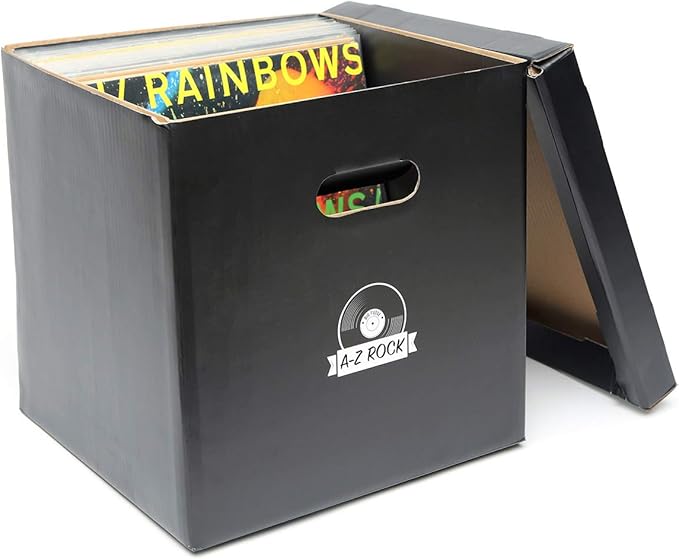 Big Fudge Record Cube! Vinyl Record Storage Holder Set