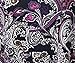 BAISHENGGT Women's Long Sleeve Buttons Tunic Top XXL Purple