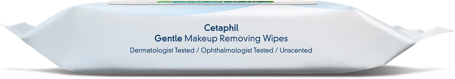 Cetaphil Gentle Makeup Removing Wipes, 0.12 Pound: Beauty