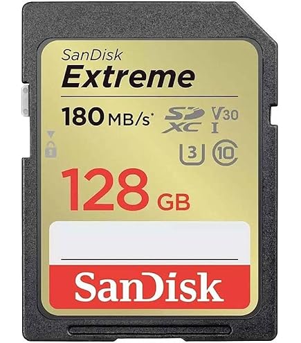 Amazon.com: SanDisk 128GB Extreme SDXC UHS-I Memory Card - 150MB/s