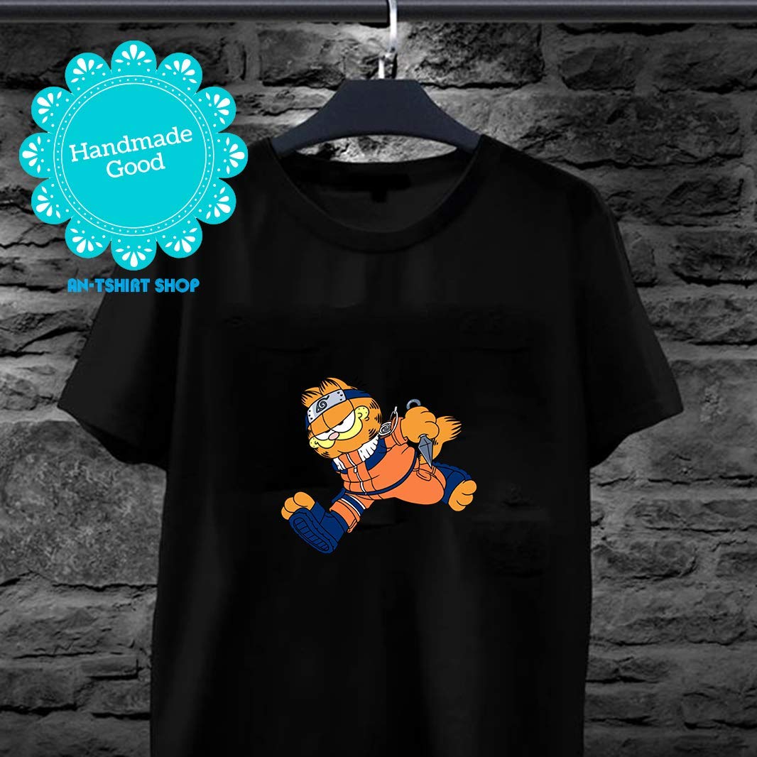 Naruto Shippuden Garfuto Garfield Cat Naruto Shippuden T Shirt For And