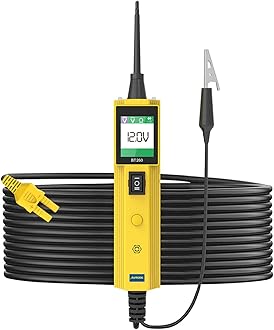 Automotive Circuit Tester,Car Electrical System Diagnostic Tool with LED Flashlight BT-260 for 6V/12V/24V Vehicle/Boat/Motorcycle/Heavy Duty/Truck