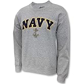 Armed Forces Gear Navy Arch Anchor Crewneck Sweatshirt