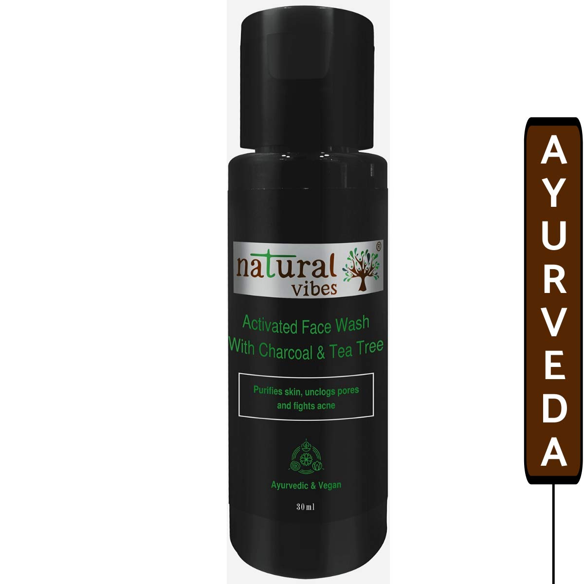 charcoal and tea tree face wash