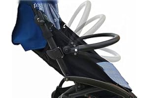 Adjustable Angle Baby Stroller Bumper Bar, Armrest, Handle, Crossbar Accessories Just for BBZ YOYO Smooth Leather Handle Cove