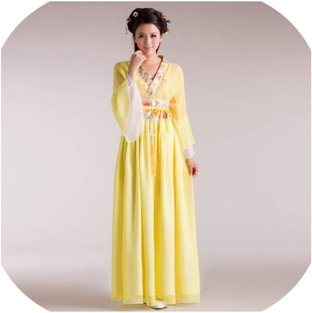 Chinese Traditional Ancient Womens Hanfu Costumes Women Hanfu Clothes Lady Fairy Gorgeous Princess Costume Dress 8colors