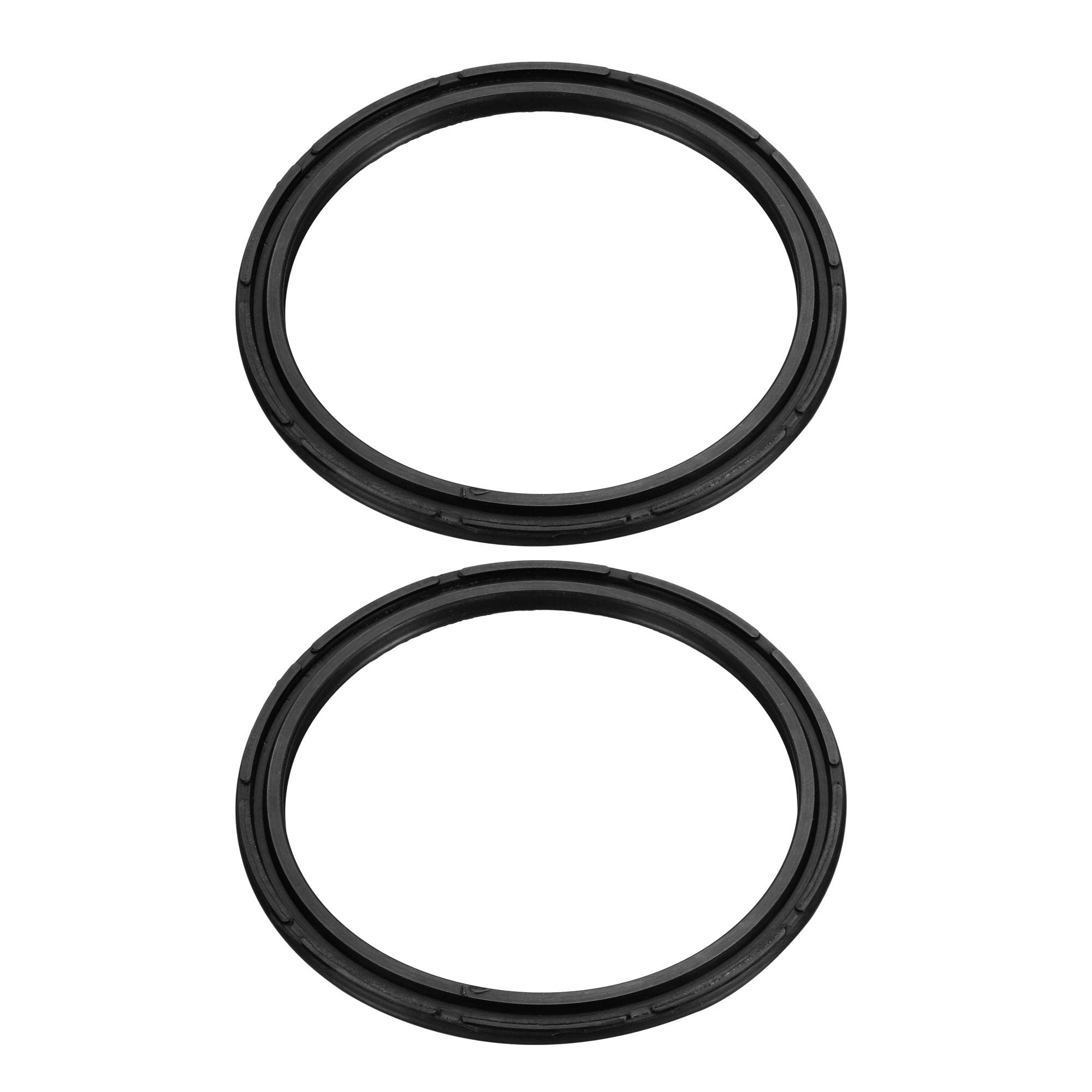 Sourcingmap Nitrile Rubber O-Rings 100mm OD 85mm ID 5mm Width, Metric Sealing Gasket, Pack of 2