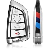 Keylessbest Replacement for 2016 2017 2018 2019 BMW X5 X6 Series 3 5 Key Fob Remote Control NBGIDGNG1 4 Buttons 315MHz