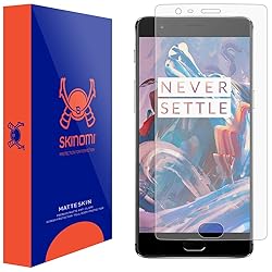 OnePlus 3 Screen Protector, Skinomi MatteSkin Full