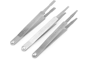 KIMISS Terminal Cleaning Tool, 3pcs Terminal Cleaner Set Car Repairing Hardware Tool for Cleaning Small Electrical Spade Pin 